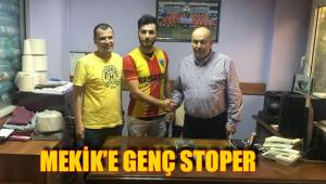MEKİK’E GENÇ STOPER