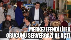 MERKEZEFENDİLİLER ORUCUNU SERVERGAZİ’DE AÇTI
