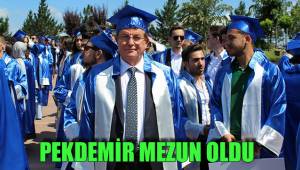 PEKDEMİR MEZUN OLDU