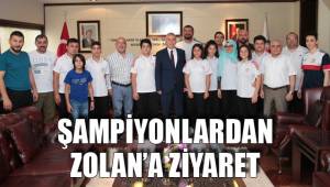 ŞAMPİYONLARDAN ZOLAN’A ZİYARET
