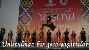 Unutulmaz bir gece yaşattılar