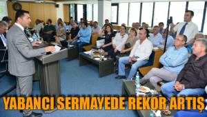 YABANCI SERMAYEDE REKOR ARTIŞ