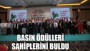 2. KRİSTAL HOROZ BASIN ÖDÜLLERİ SAHİPLERİNİ BULDU