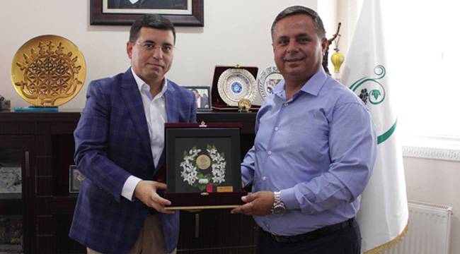 AKDENİZ BELEDİYELER BİRLİĞİ’NDEN AKCAN’A ZİYARET
