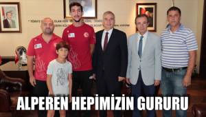 ALPEREN HEPİMİZİN GURURU