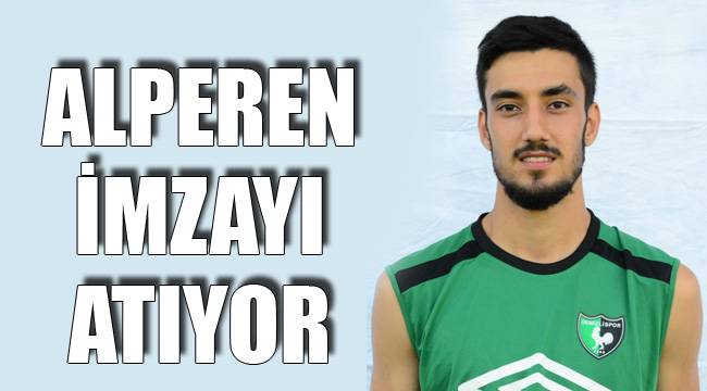 ALPEREN İMZA ATIYOR