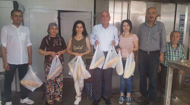 ASKIDA EKMEK PROJESİ BAŞLADI