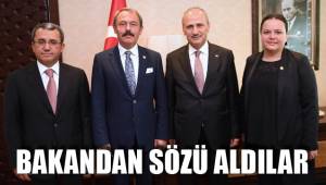 BAKANDAN SÖZÜ ALDILAR
