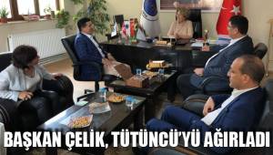 BAŞKAN BİRSEN ÇELİK, AKDENİZ BELEDİYELER BİRLİĞİ BAŞKANINI AĞIRLADI
