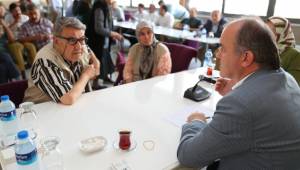 BAŞKAN GÜRLESİN HALKI DİNLEDİ