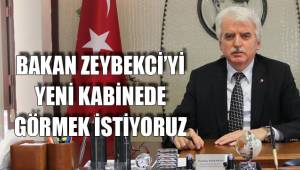 BAŞKAN TEFENLİLİ’DEN BAKAN ZEYBEKCİ’YE DESTEK