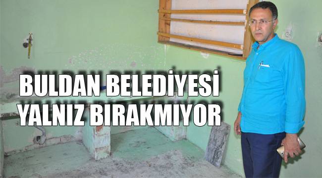 BELEDİYE YARDIM ELİ UZATIYOR