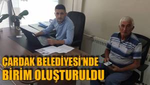 BELEDİYEDE BİRİM OLUŞTURULDU