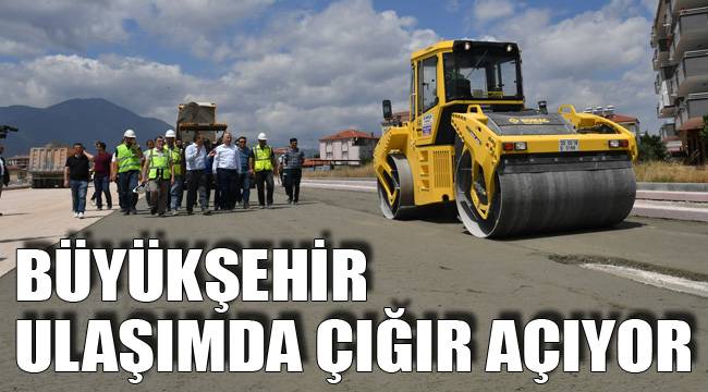 BÜYÜKŞEHİR ULAŞIMDA ÇIĞIR AÇIYOR
