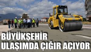BÜYÜKŞEHİR ULAŞIMDA ÇIĞIR AÇIYOR