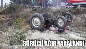 ÇAMELİ’DE TRAKTÖR KAZASI
