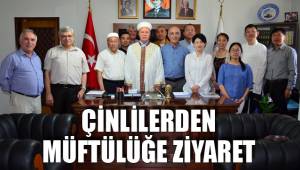ÇİNLİLERDEN MÜFTÜLÜĞE ZİYARET