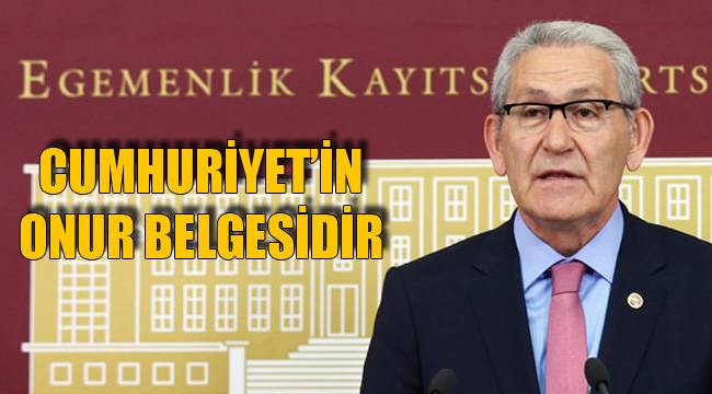CUMHURİYET’İN ONUR BELGESİDİR