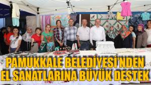 EL SANATLARINA BÜYÜK DESTEK