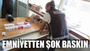 EMNİYETTEN ŞOK BASKIN