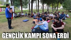 GENÇLİK KAMPI SONA ERDİ