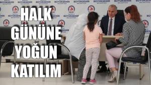 HALK GÜNÜNE YOĞUN KATILIM