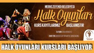 HALK OYUNLARI KURSLARI BAŞLIYOR
