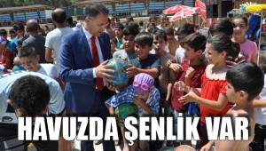 HAVUZDA ŞENLİK VAR