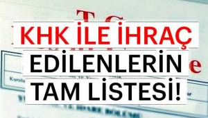 İHRAÇ EDİLENLERİN TAM LİSTESİ