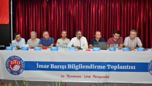 İMAR BARIŞI MASAYA YATIRILDI