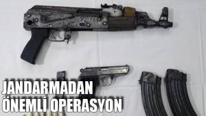 JANDARMADAN ÖNEMLİ OPERASYON