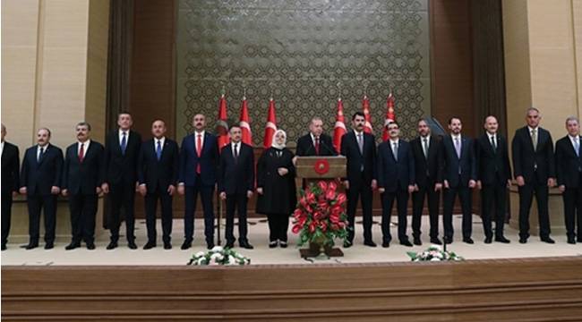 Kabine üyeleri Meclis'te yemin etti