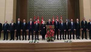 Kabine üyeleri Meclis'te yemin etti