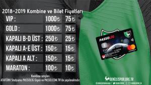 KOMBİNE SATIŞLARI BAŞLADI!
