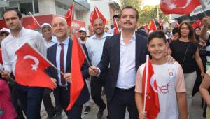 SARAYKÖY’DE 15 TEMMUZ COŞKUYLA KUTLANDI