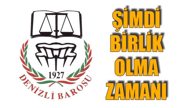 ŞİMDİ BİRLİK OLMA ZAMANI