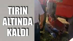 TIRIN ALTINDA KALDI