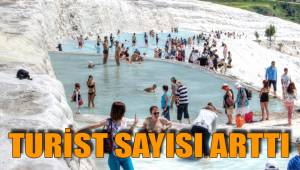 TURİST SAYISI ARTTI