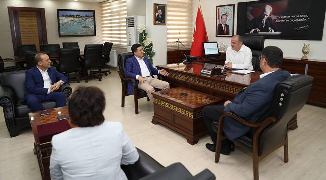 TÜTÜNCÜ’DEN GÜRLESİN’E ZİYARET