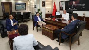 TÜTÜNCÜ’DEN GÜRLESİN’E ZİYARET