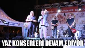 YAZ KONSERLERİ DEVAM EDİYOR