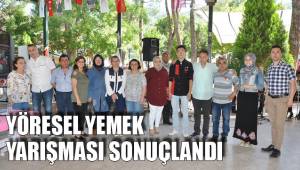 YÖRESEL YEMEK YARIŞMASI SONUÇLANDI