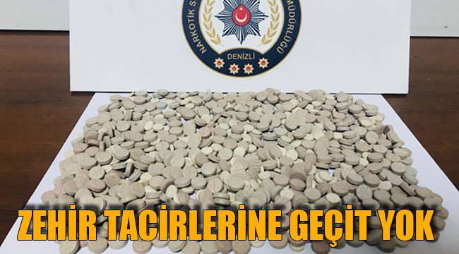 ZEHİR TACİRLERİNE GEÇİT YOK