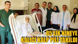 85’LİK NİNEYE KALICI KALP PİLİ TAKILDI