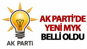 AK Parti’nin yeni MKYK’sı belli oldu