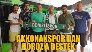 AKKONAKSPOR’DAN HOROZ’A DESTEK