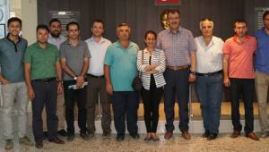 BAŞKAN GÜVEN PERSONELİYLE BAYRAMLAŞTI