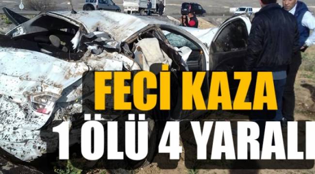 BOZKURT'TA FECİ KAZA: 1 ÖLÜ-4 YARALI