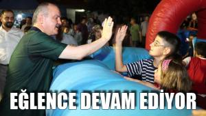 ÇOCUKLAR EĞLENMEYE DEVAM EDİYOR