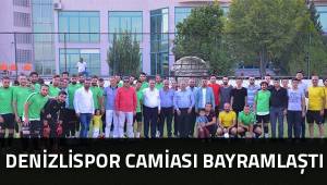DENİZLİSPOR CAMİASI BAYRAMLAŞTI